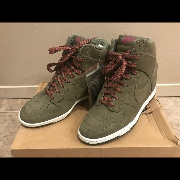 Nike Shoes - Nike Olive Green Sneakers Size 9 New in Box